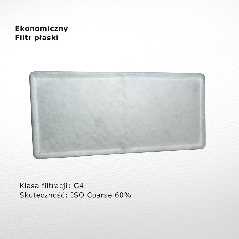 Filtr płaski G4 Iso Coarse 60% 250 x 597 mm